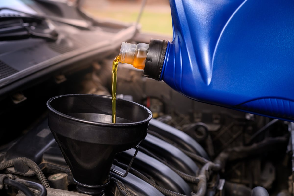 Oil change at Brothers Auto Care in Lubbock